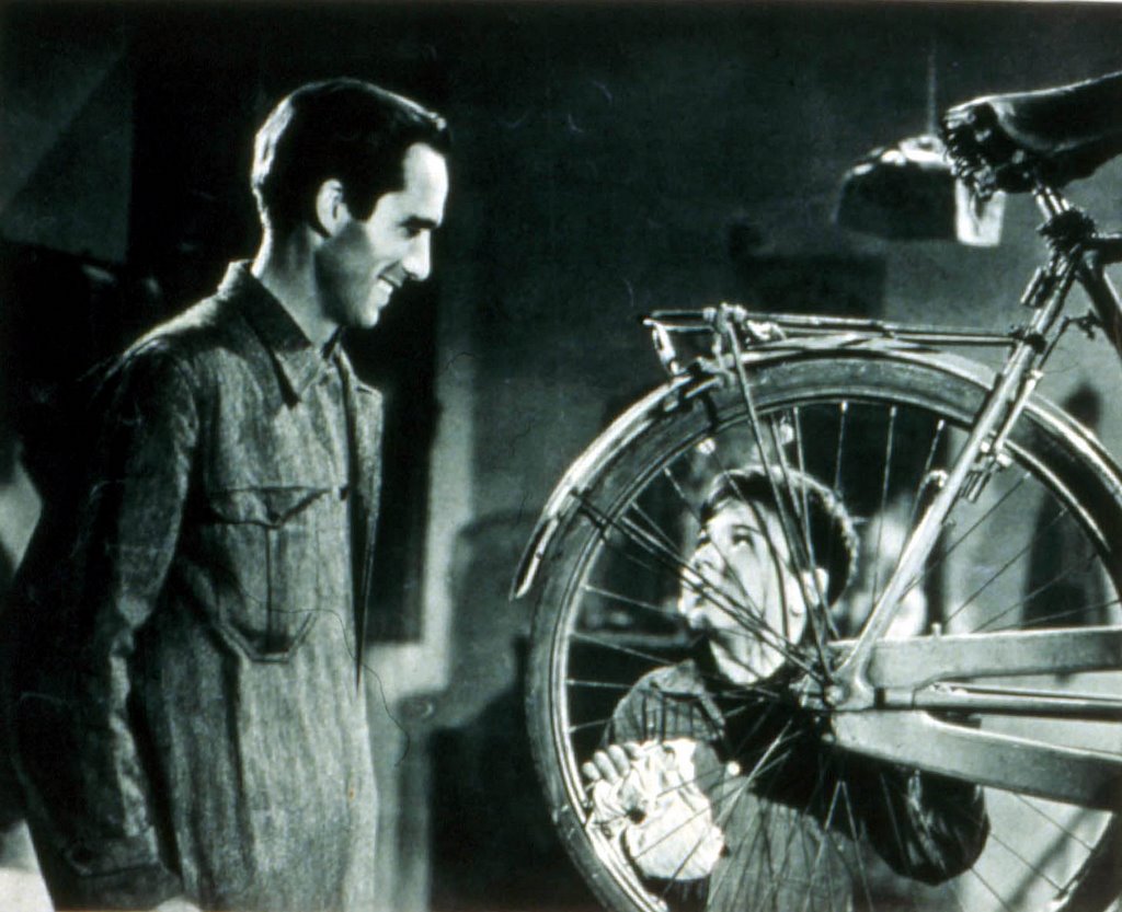 photos du film le voleur de bicyclette de sica